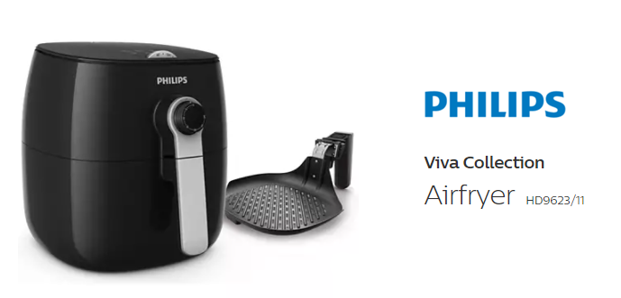 Philips air outlet fryer hd9623